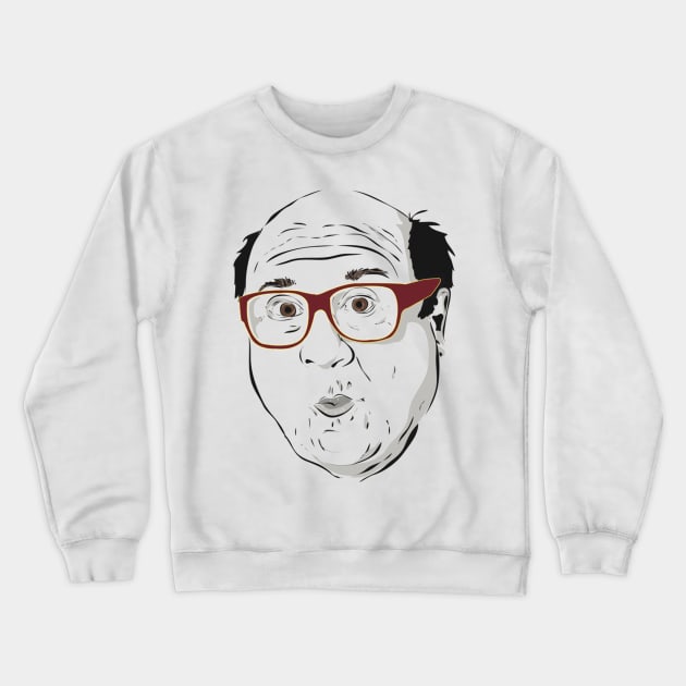 Danny Devito Crewneck Sweatshirt by Anthony Statham